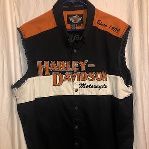 Harley Davidson vest!